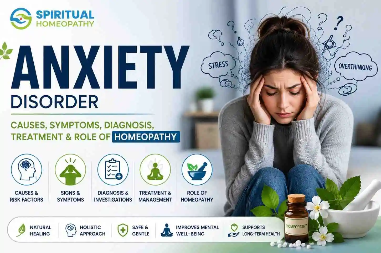 How to Manage Anxiety Naturally Causes, Symptoms & Homeopathy