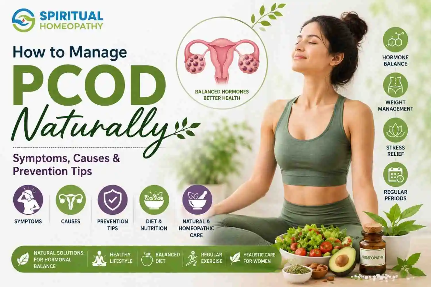 How to Manage PCOD Naturally Symptoms, Causes & Prevention Tips