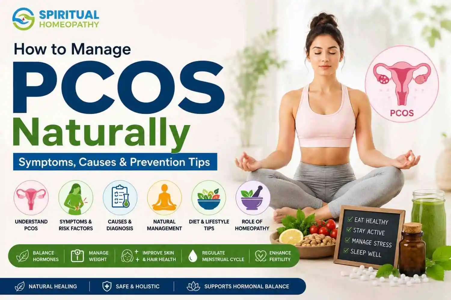 How to Manage PCOS Naturally Symptoms, Causes & Prevention Tips