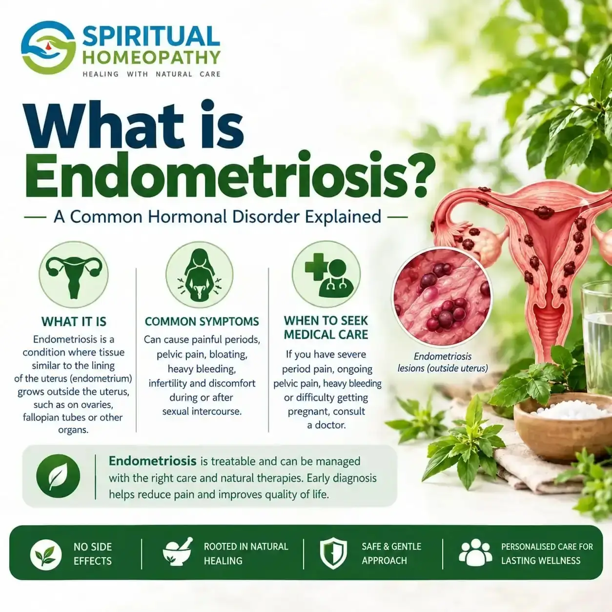Endometriosis: Symptoms, Causes, Diagnosis and Treatment
