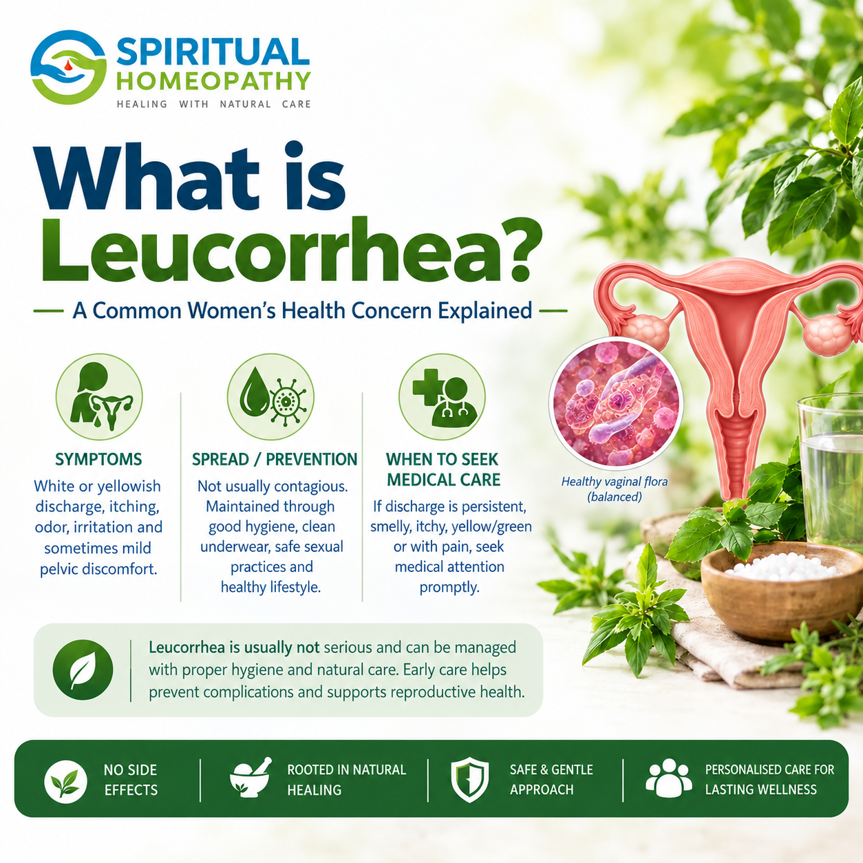 Leucorrhea: Causes, Symptoms, Diagnosis, and Treatment Options