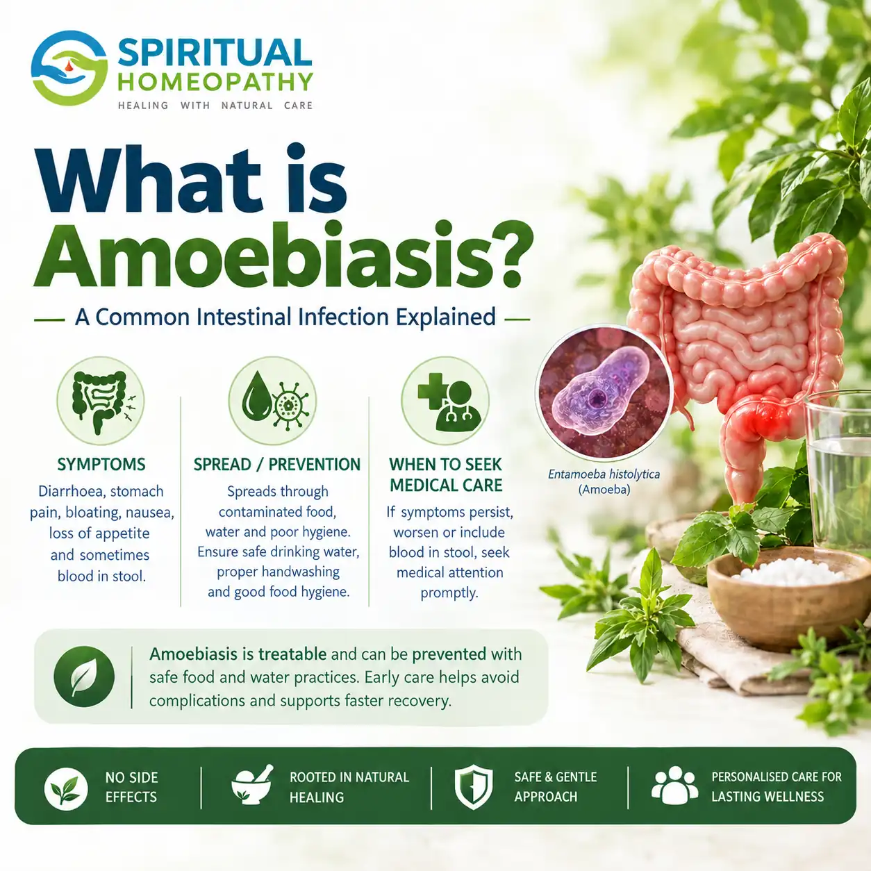 Amoebiasis: Symptoms, Causes, Treatment and Prevention